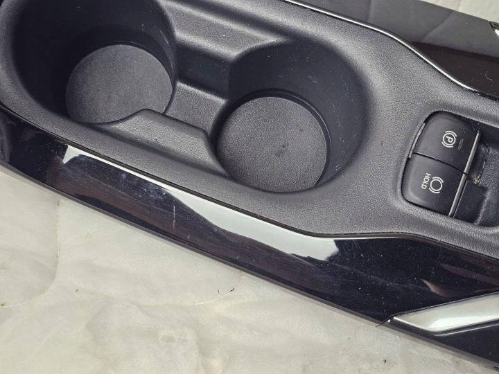 Декор накладка панель передач тоннеля кронштейн стакан Toyota Corolla E21, фото 6