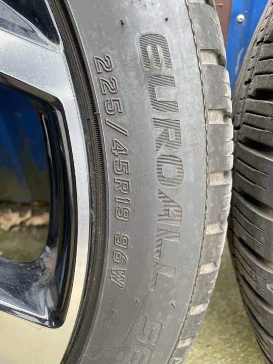 NISSAN QASHQAI J11 РЕСТАЙЛИНГ ДИСКИ КОЛЕСА ШИНЫ 225/45R19 96W Falken, фото 6