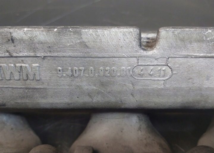 Впускной коллектор VW LT 28-46 II БОРТОВАЯ ПЛАТФОРМА (2DC, 2DF, 2 9407092000 2.8L дизель, фото 4