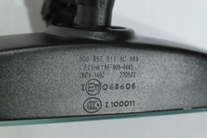 VW зеркало заднего вида Passat Tiguan Golf 3G0857511AC, фото 2