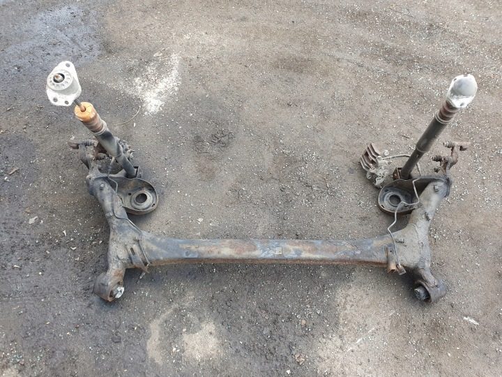 Балка задней подвески Volkswagen Polo 9n3 4d 1.4 05 г. 4 дв. НА СУППОРТЫ, фото 7