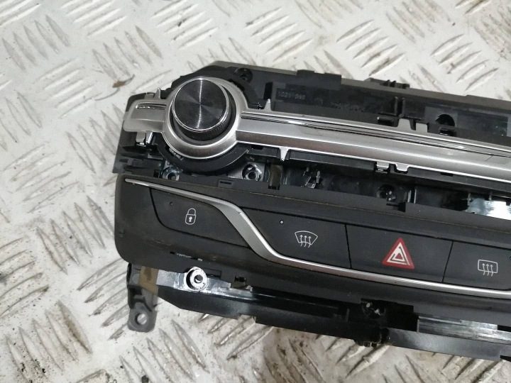 ПАНЕЛЬ УПРАВЛЕНИЯ ПЕРЕКЛЮЧАТЕЛЬ МАГНИТОЛЫ PEUGEOT 308 T9 96777660ZD, фото 3