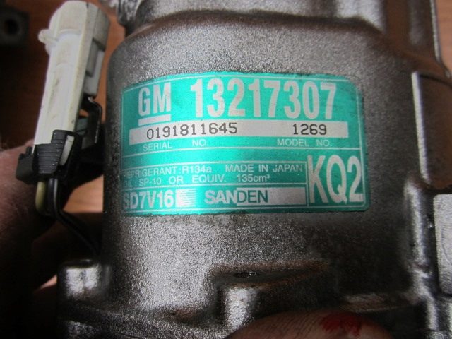 OPEL VECTRA C SIGNUM 1.6 1.8 КОМПРЕССОР КОНДИЦИОНЕРА 13217307 KQ2, фото 13