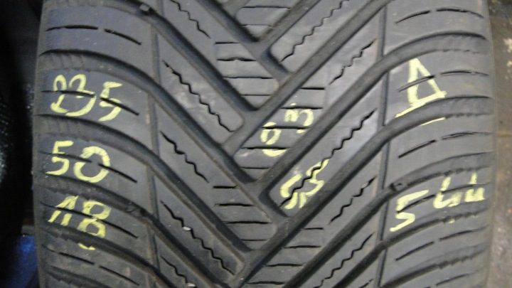 2× Шина всесезонная Hankook Kinergy 4S2 H750 235/50R18 101 В сцепление на снегу (3PMSF), фото 2