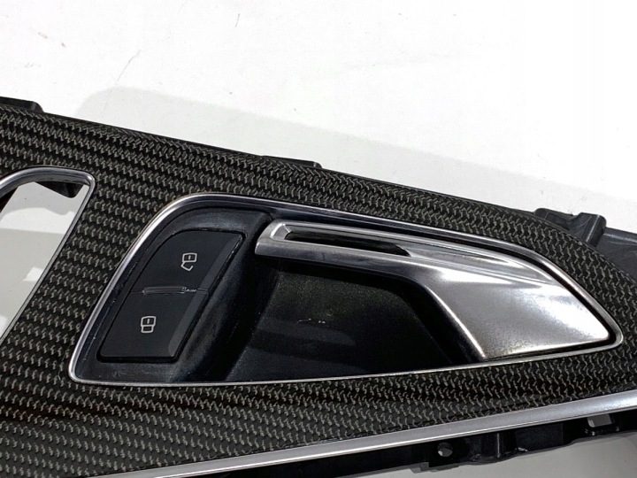 РУЧКА ВНУТРЕННЯЯ ЛЕВАЯ ПЕРЕДНЯЯ КАРБОН AUDI A7 4G 4G8837019A Хэтчбек, фото 3