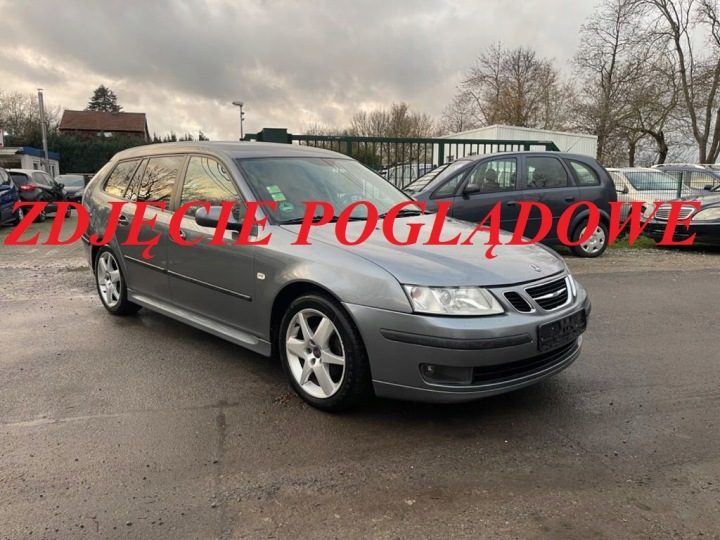 Шторка задняя багажника универсал светлый Saab 9-3 93 II 02- европа, фото 14
