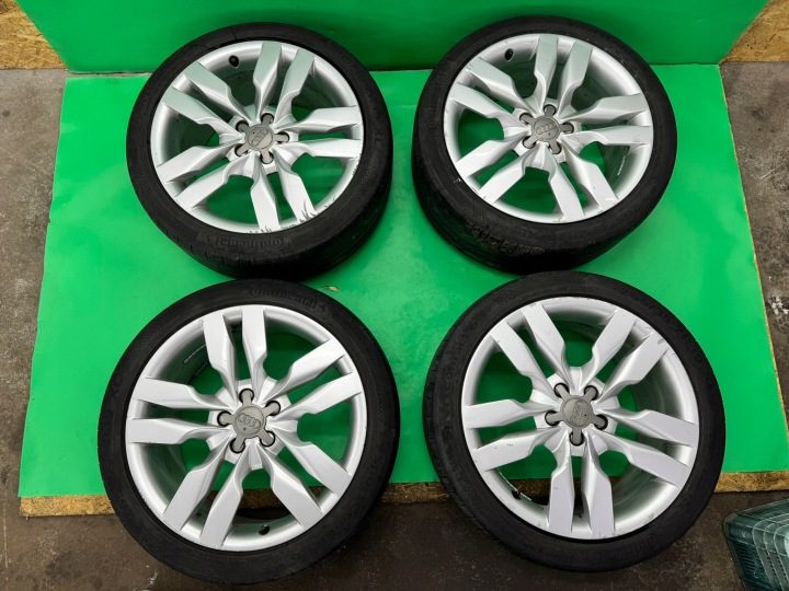 Литые диски комплект шины Audi S6 C6 A6 A8 S8 Q3 RS 19'' 9J 5x112 ET 52, фото 1