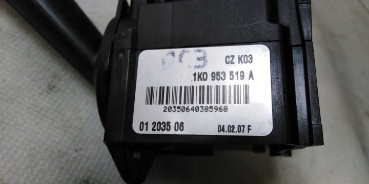 Переключатель дворника Audi OE 1K0953519A, фото 9