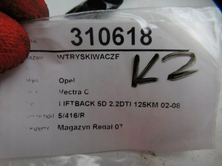 ФОРСУНКИ КОМПЛЕКТ OPEL VECTRA C Y22DTR 2.2 125 л.с. 02-09, фото 6