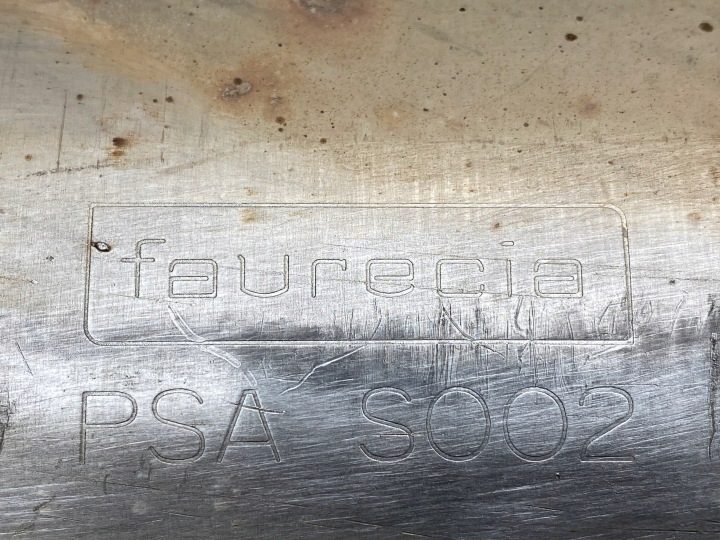 ФИЛЬТР DPF КАТАЛИЗАТОР CITROEN C3 II 1,6 BLUE HDI F026 S002, фото 3
