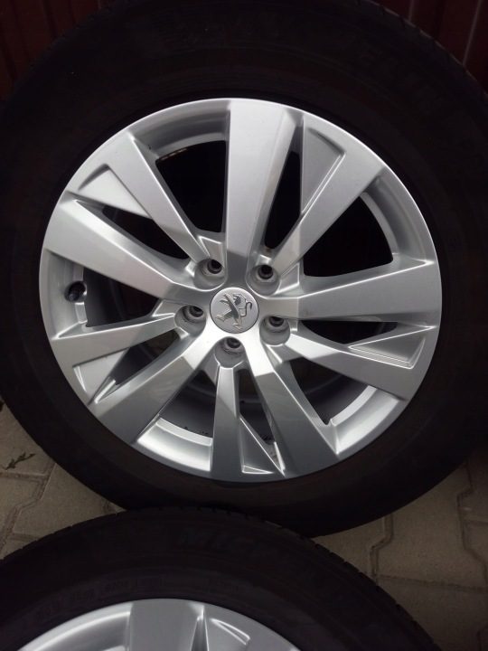 4× Литой диск Peugeot OE 9809687177 7.5" x 17" 5x108, фото 6