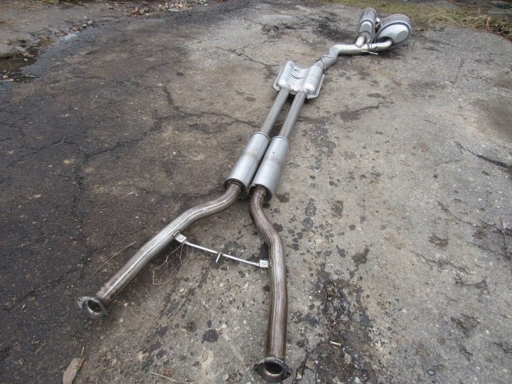 В СБОРЕ ВЫХЛОПНАЯ СИСТЕМА BMW 7 E65 E66 7540644, фото 1