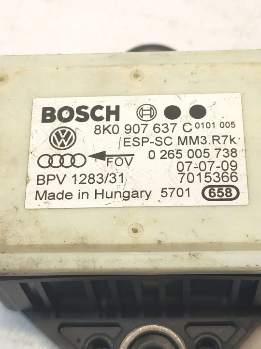 МОДУЛЬ ДАТЧИК ESP AUDI A4 B8 8K0907637C, фото 8