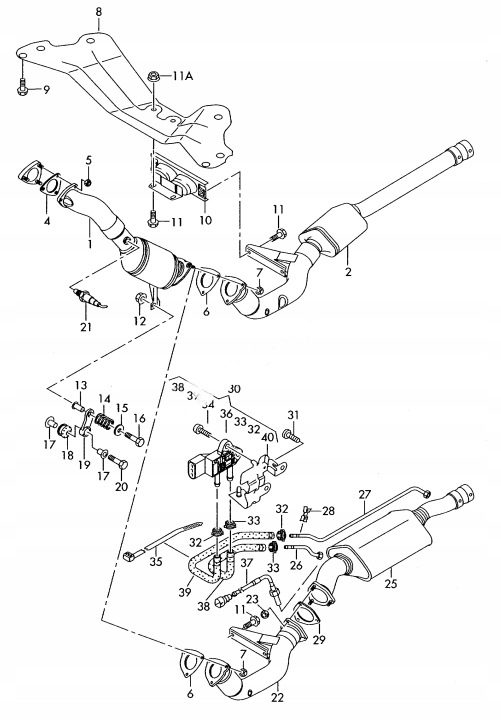 4F0131701EQ фильтр твердых частиц DPF A6 C6 2.7TDI, фото 16