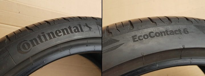 1 Штука шина летняя 20" / 4,6 мм Continental Ecocontact 6 - 245/35 R20, фото 2