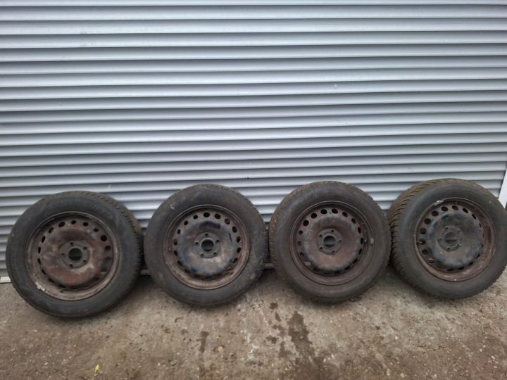 RENAULT SCENIC III MEGANE III ДИСКИ КОЛЕСА ЗИМНИЕ 205/60R16, фото 2