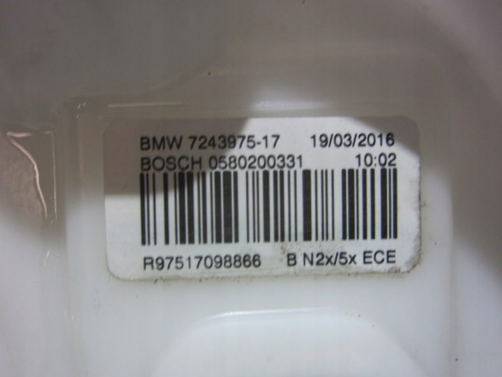 BMW 3 F34 F30 F20 N20 ТОПЛИВНЫЙ НАСОС В БАК 16117243975, фото 7