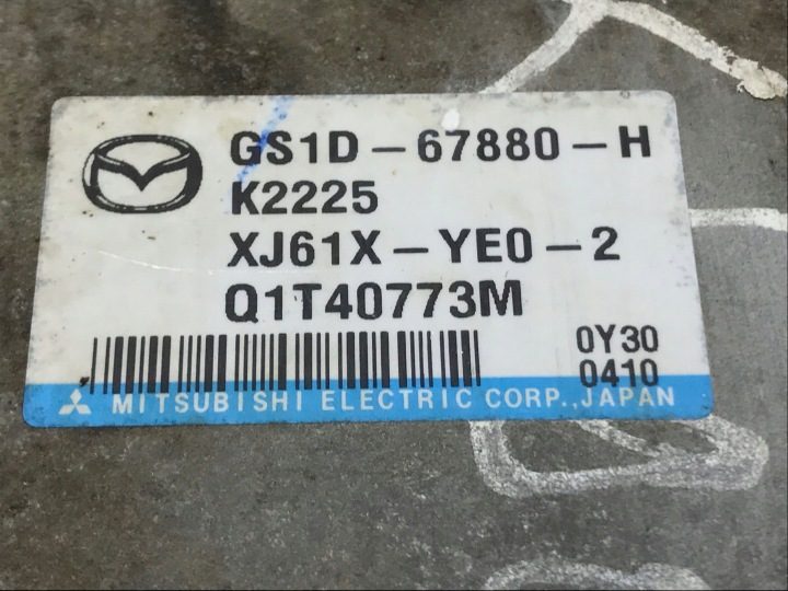 Модуль рулевой рейки MAZDA 6 ХЭТЧБЕК (GH) GS1D67880H 2.2L дизель 132 кВт 2010, фото 2