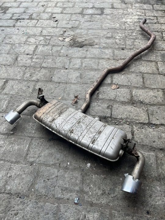 Задний глушитель VW Touareg II 10- 3.0 TDI 7P6253609AC, фото 1