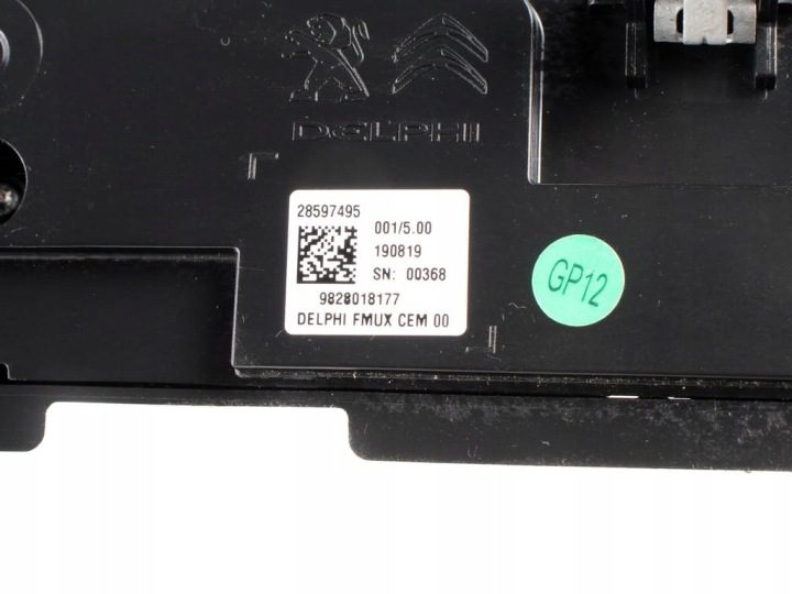 Панель магнитолы кондиционера Citroen C5 Aircross 9828018177 98280181XU, фото 6