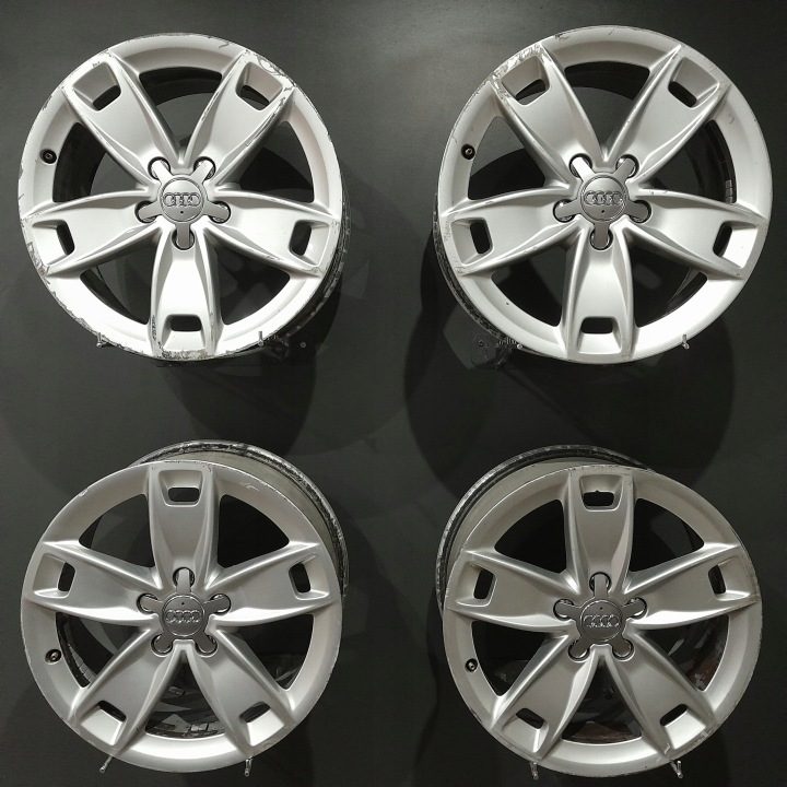 4× Литой диск Audi OE A3 8P 7.5" x 17" 5x112 ET 56, фото 1