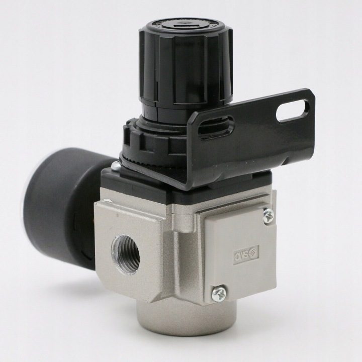 SMC AR25-F02H Редуктор давления с манометром 0-10bar, фото 2