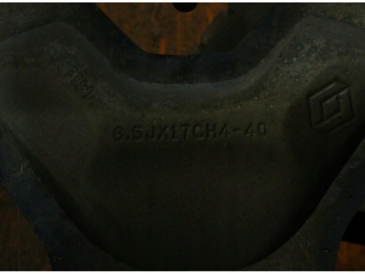 ЛИТЫЕ ДИСКИ КОЛЕСА RENAULT CAPTUR I РЕСТАЙЛИНГ 17 ДЮЙМОВ ET40 403005571R, фото 13