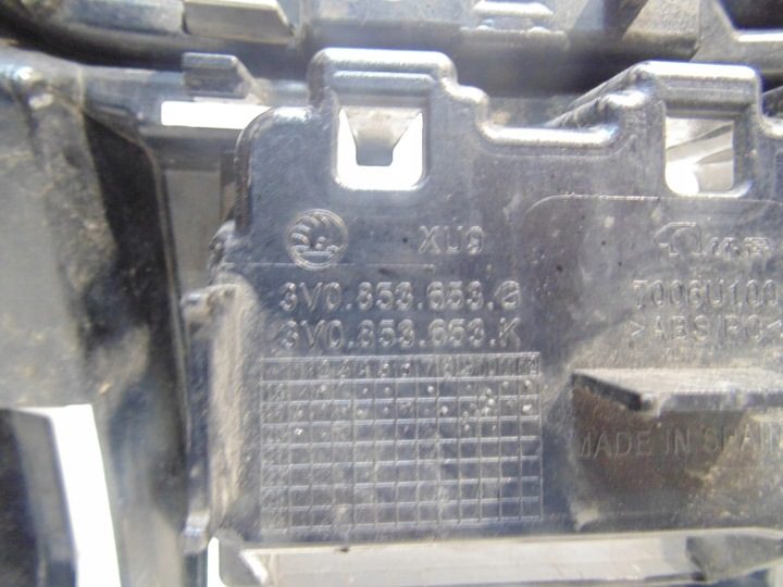 РЕШЕТКА РАДИАТОРА ПЕРЕДНЯЯ ХРОМ SKODA SUPERB III РЕСТАЙЛИНГ 3 3V0853653B ДО, фото 10