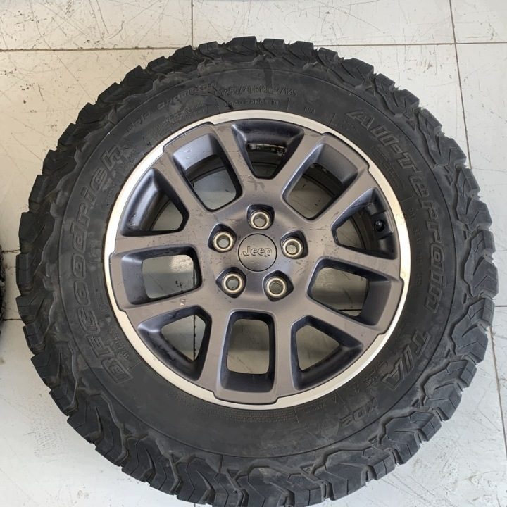 Колеса диски шины всесезонные LT255/70 R18 BFGoodrich JEEP WRANGLER JL 21 г., фото 6