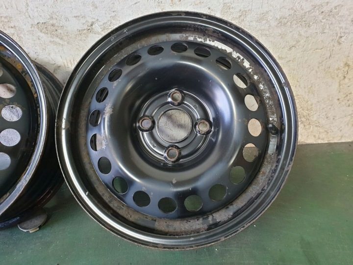 4× Штампованный диск Opel OE 5.0" x 14" 4x100 ET 38, фото 3