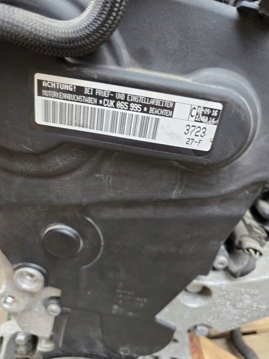 ДВИГАТЕЛЬ В СБОРЕ VW SKODA SEAT AUDI 1.4 TSI CUK CUKC № MAG 310N, фото 2