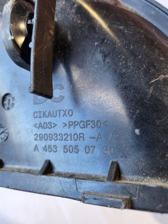 Заборник воздушный патрубок 290933210R Renault ZOE II 19-, фото 3