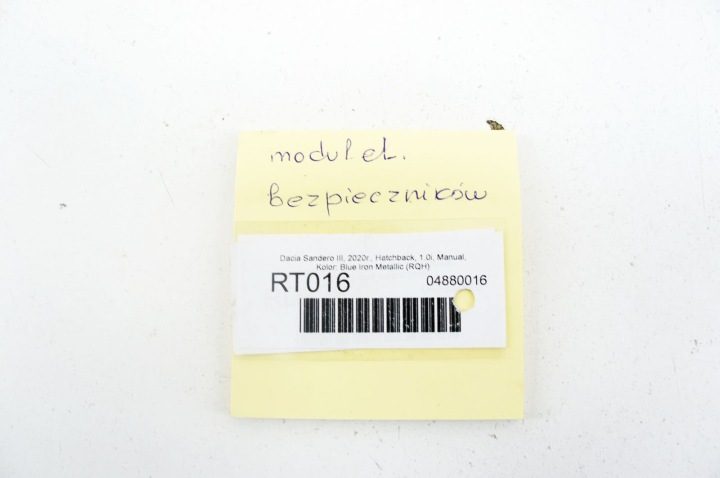 RT016 Dacia Sandero III Блок Предохранителей 284002176R 284B64435R AR, фото 4