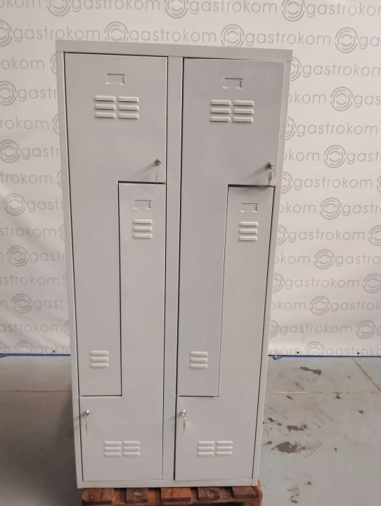 Шкаф РАБОЧИЙ для одежды pracownicza czterodrzwiowa типа L 180x80x50 см Mega-M, фото 1