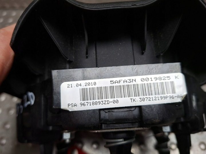 ПОДУШКА AIRBAG ВОДИТЕЛЯ 96718893ZD CITROEN DS3 2009-, фото 5