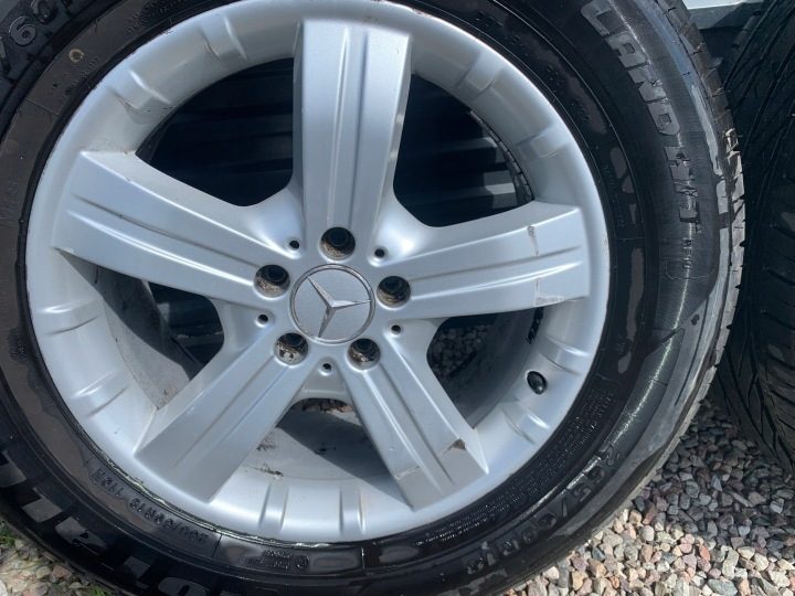 КОЛЕСА Алюминиевые диски литые диски Mercedes x164 w164 5x112 18 г. 265/60r18 a1644010602, фото 4