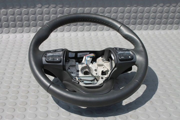 РУЛЬ КОЖАНЫЙ С ПОДОГРЕВОМ МУЛЬТИФУНКЦИОНАЛЬНЫЙ ЛЕПЕСТКА HYUNDAI KONA I РЕСТАЙЛИНГ 20-23, фото 11