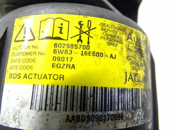 Подушка безопасности Airbag капота Pieszego Jaguar F-Type X152 6W83-16E600-AJ, фото 6