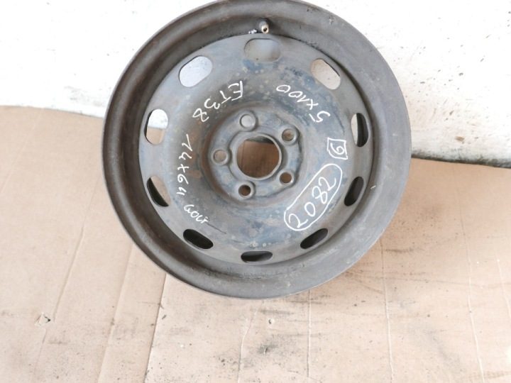 Штампованный диск Volkswagen 6.0" x 14" 5x100 ET 38, фото 2