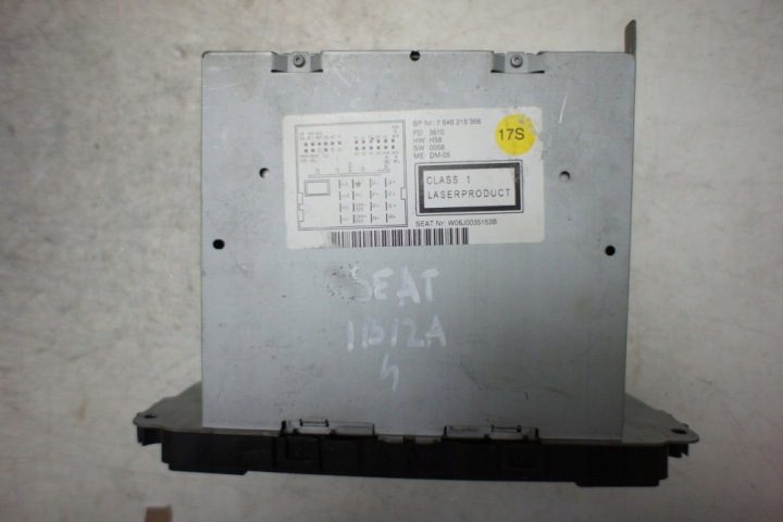 Магнитола CD Seat Ibiza IV 6J0035153B, фото 4