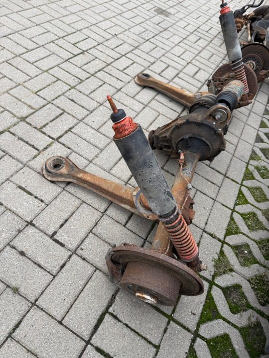 Подвеска задняя Mercedes W108 балка в сборе, фото 6