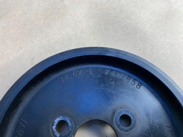 ШКИВ НАСОСА ГИДРОУСИЛИТЕЛЯ BMW E36 E38 E39 E46 2.0 2.5 2.8 3.0 M52 M54, фото 3