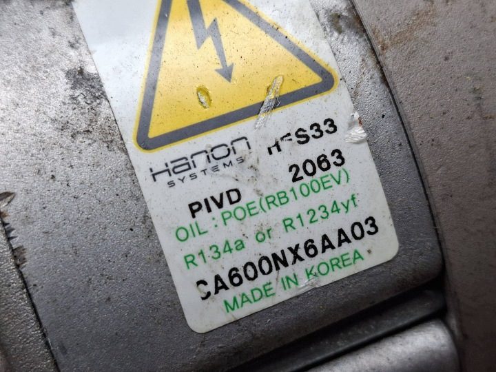 КОМПРЕССОР КОНДИЦИОНЕРА HYUNDAI TUCSON III 16- 1.6 ГИБРИД CA600NX6AA03, фото 6