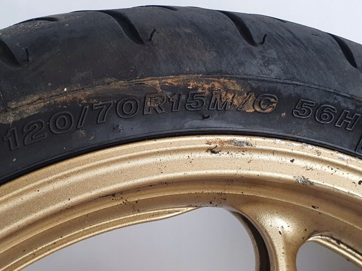 ПЕРЕДНЕЕ КОЛЕСО ДИСК Yamaha T-Max 560 TECH Max 560 шина 120/70 R15, фото 10