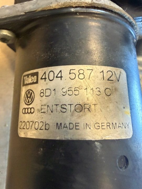 ТРАПЕЦИЯ ДВОРНИКОВ ПЕРЕДНЯЯ 8D1955113C AUDI A6 C5, фото 2