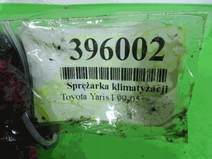 TOYOTA YARIS 1,0 BENZ КОМПРЕССОР КОНДИЦИОНЕРА 4472206063, фото 7