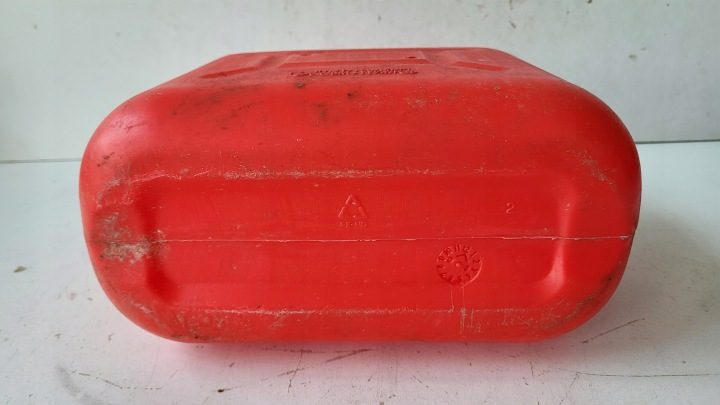 КАНИСТРА С ВОРОНКОЙ НА ТОПЛИВО БЕНЗИН КРАСНОЕ 5L, фото 8