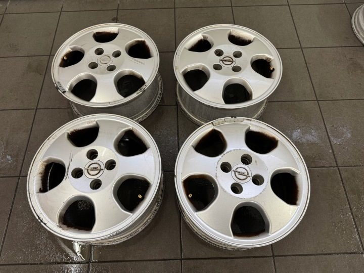 4× Литой диск Opel OE 6.0" x 15" 4x100 ET 43, фото 2
