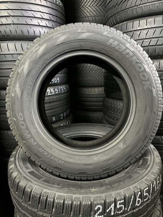 Шина зимняя Hankook Winter RW06 205/65R15 102/100 T сцепление на снегу (3PMSF), фото 5