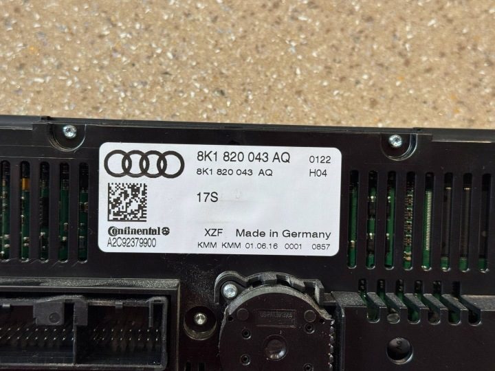 Блок управления климатом Audi A4 8K A5 Рестайлинг Q5 8R 8K1820043AQ, фото 7